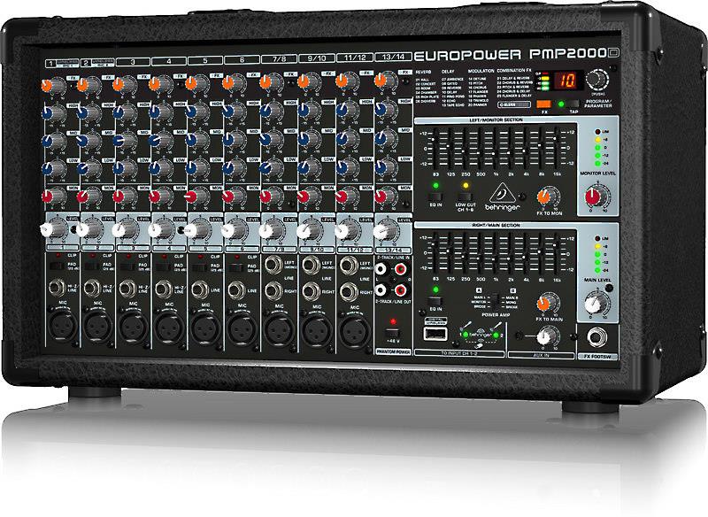 Powered mixer