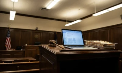AI judicial clerk California courts criminal cases oversight accountability debate.
