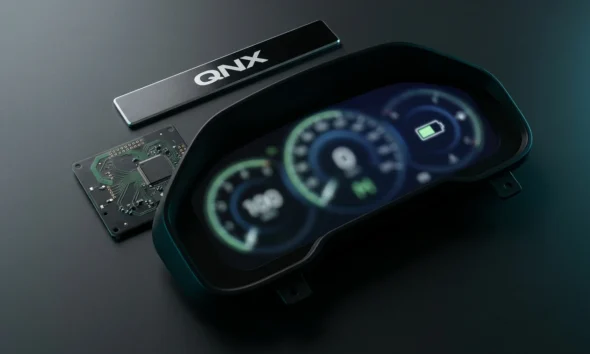BlackBerry stock surge above eight dollars on QNX automotive software momentum.