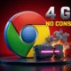 Chrome browser icon with a 4GB Gemini Nano weights file storage warning on a desktop drive.