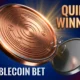 Circle USDC dominance shown as chrome coin beside smaller bank stablecoin rival.