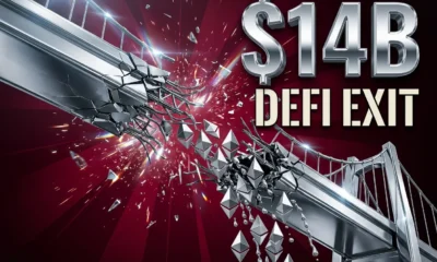 Cross-chain bridge collapse drives $14 billion DeFi exit after KelpDAO hack.