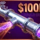 Glowing chrome crypto trading rail pipeline with purple energy flow representing MoonPay DFlow acquisition.