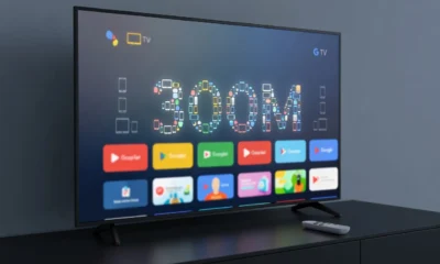 Google TV 300 million devices milestone shows slower growth ahead.