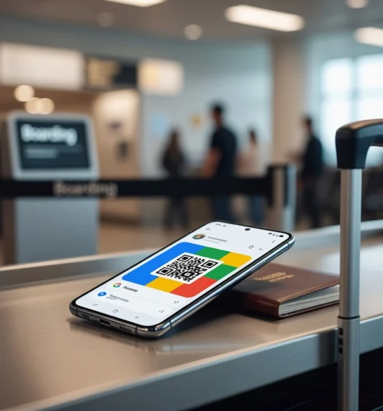 Google Wallet airport boarding pass automation for Android travelers.