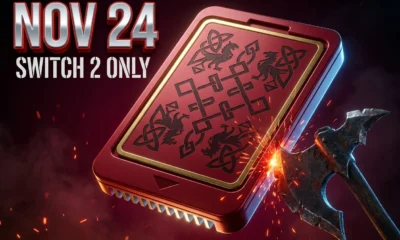 Gothic III Classic Nintendo Switch 2 game-key card release November 24 2026 announcement.