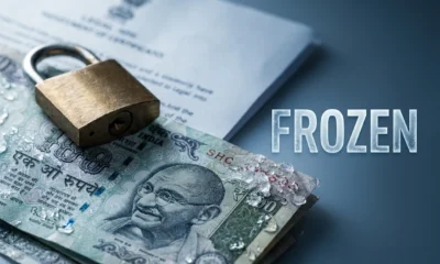 How to unfreeze a frozen bank account in India after a cyber crime complaint.