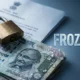 How to unfreeze a frozen bank account in India after a cyber crime complaint.