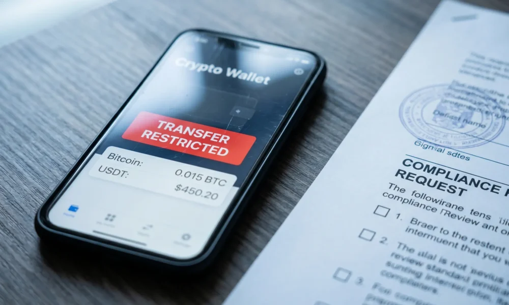 HTX exchange sanctions trigger wallet flags and asset freezes for crypto users.