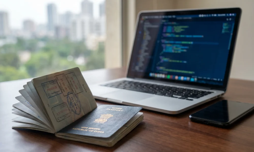 Indian tech professionals returning from US face AI-driven job market challenges in 2026.