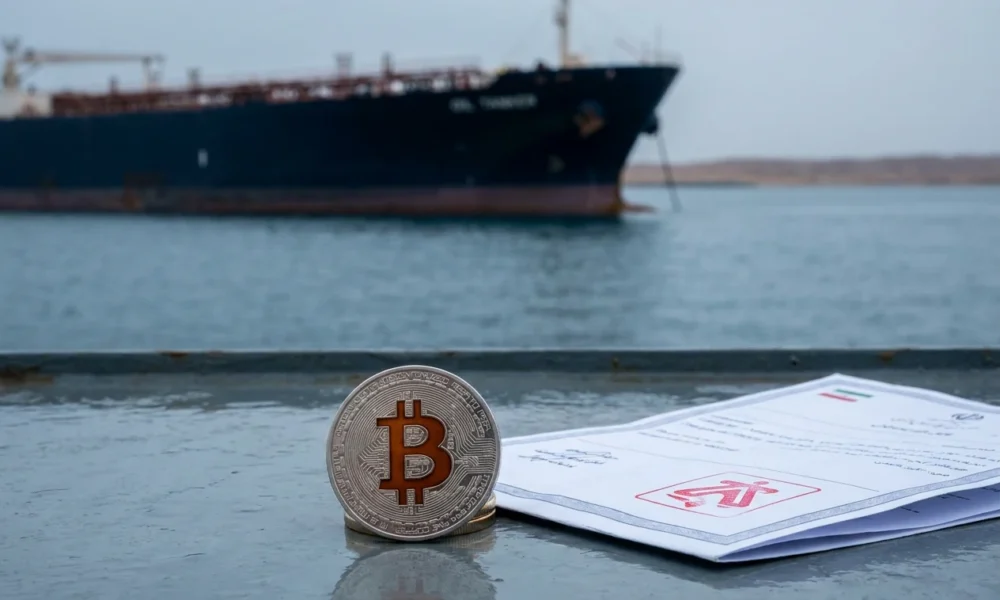 Iran Hormuz Safe bitcoin insurance platform faces US sanctions risk for shippers.