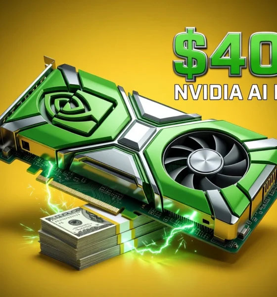 Nvidia AI investment spree concept showing GPU and dollar surge ahead of fiscal 2027 earnings.