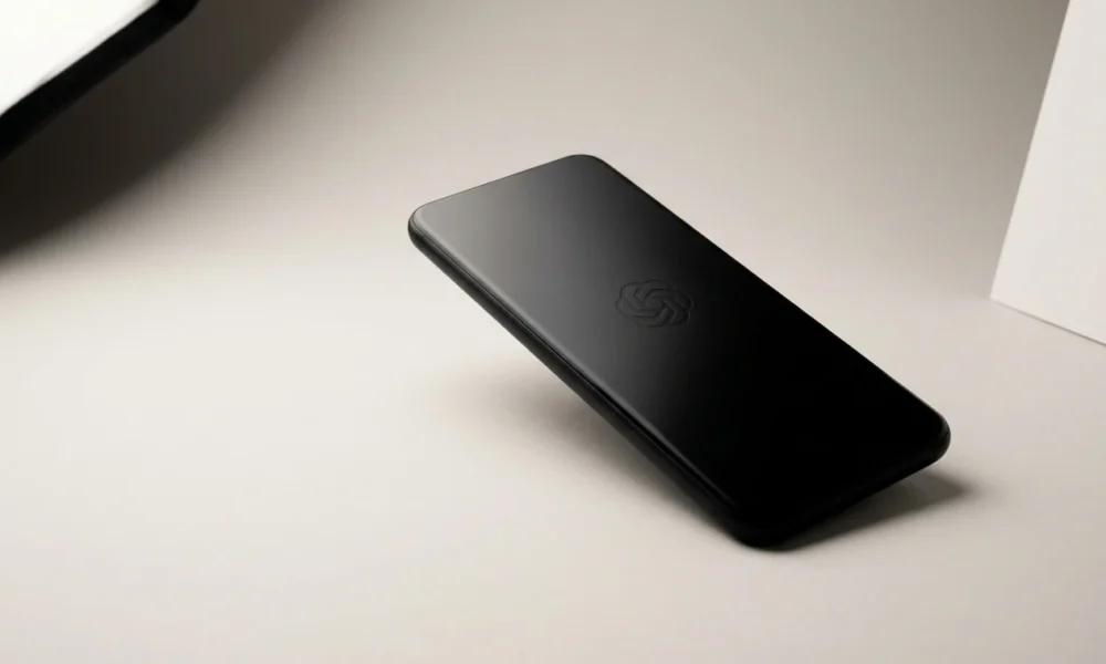 OpenAI smartphone 1H 2027 launch with custom MediaTek chip and Luxshare assembly.