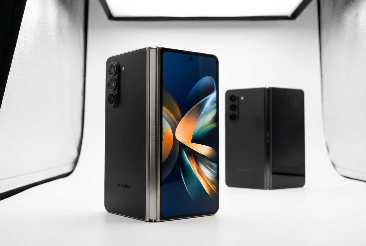 Samsung Galaxy Z Fold 8 Wide foldable smartphone design and display comparison.