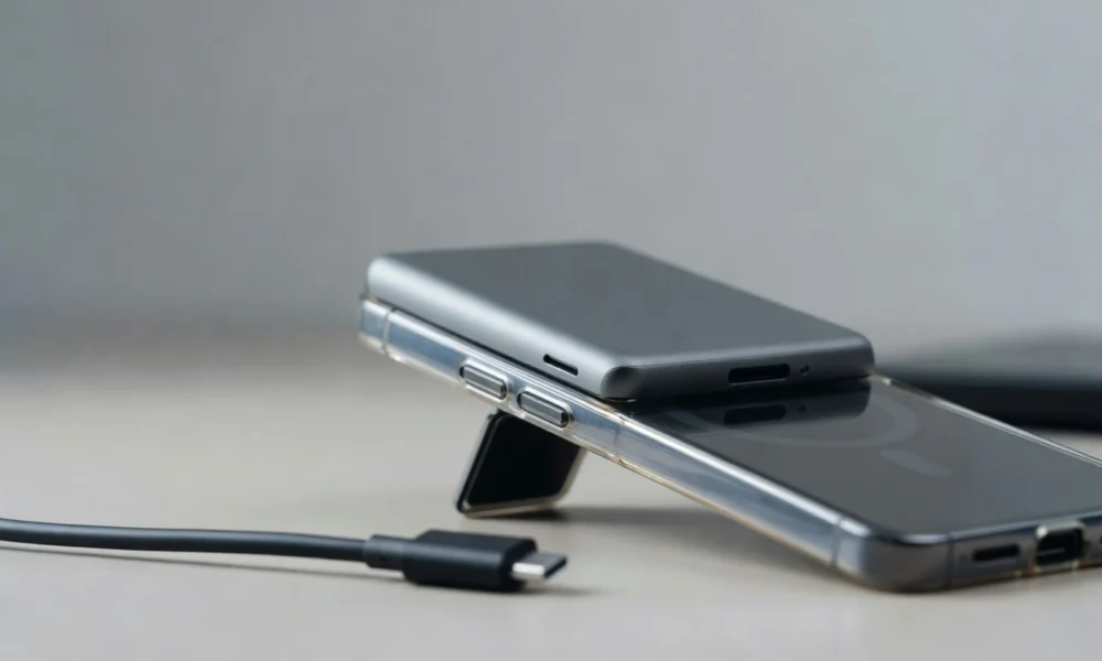 Samsung Magnetic Wireless Battery Pack case requirements for Galaxy phones.