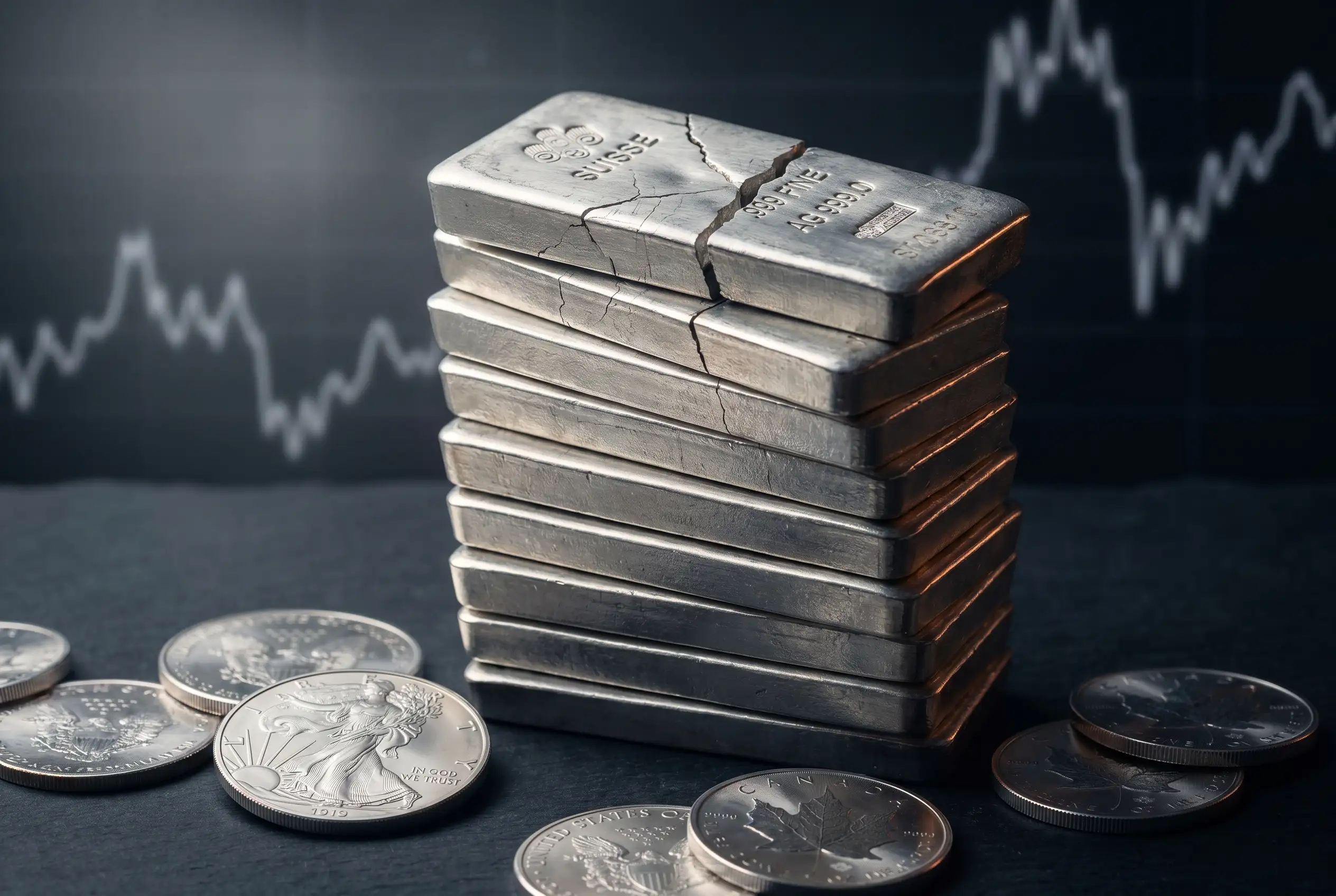 Silver price collapse and demand destruction warning from major banks.