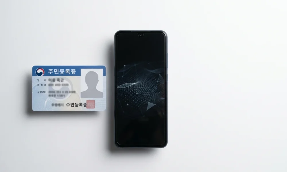 South Korea facial recognition phone activation privacy legal compliance debate.