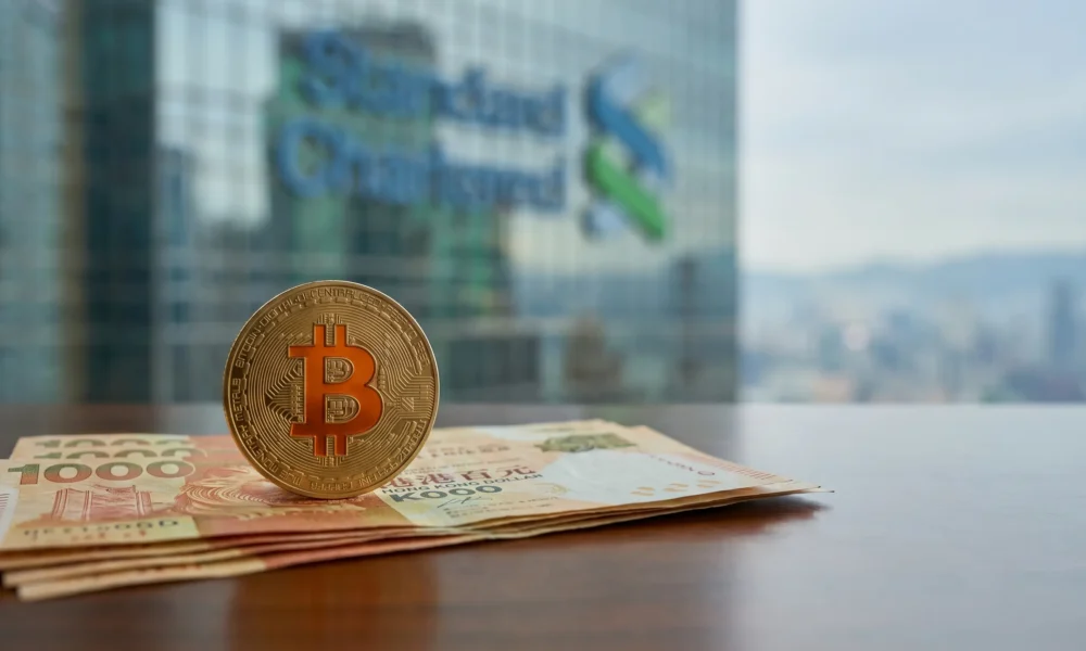Standard Chartered launches first G-SIB institutional crypto custody service in Hong Kong for regulated digital assets.