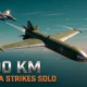 TARA modular glide bomb kit released from Indian Air Force Jaguar fighter over Odisha test range.