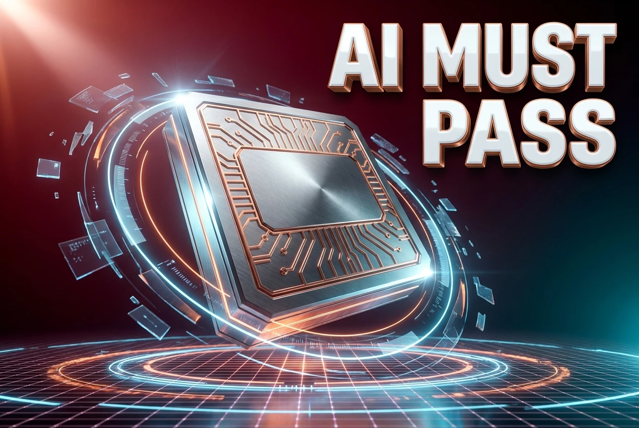 UAE national AI test and validation lab certification mark for government AI models.