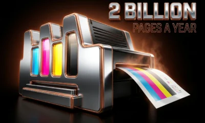 Versafire digital press anchoring the Heidelberg Ricoh hybrid commercial print partnership.