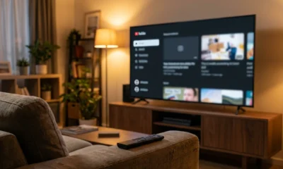 YouTube Google TV sidebar update changes smart TV navigation.