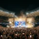 2026 FIFA World Cup opening ceremony at a packed stadium