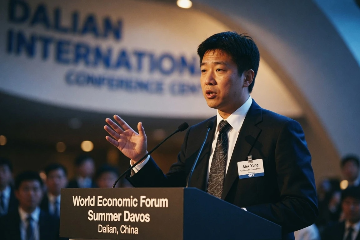 AI competition real-world applications deployment Davos