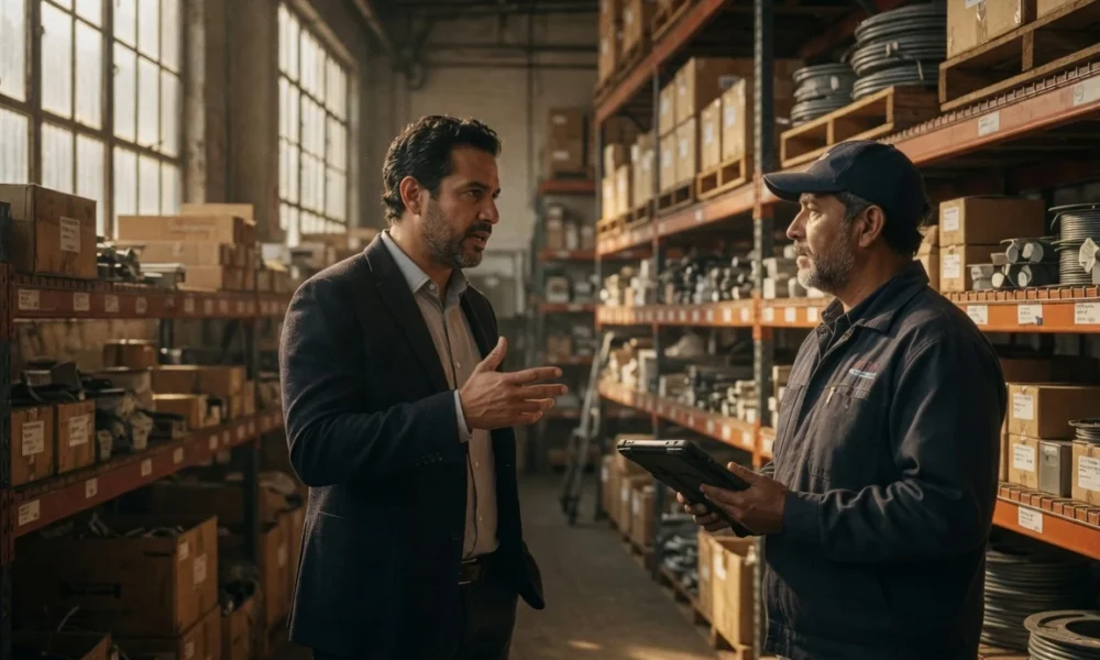 AI layer over ERP software for wholesale distributors