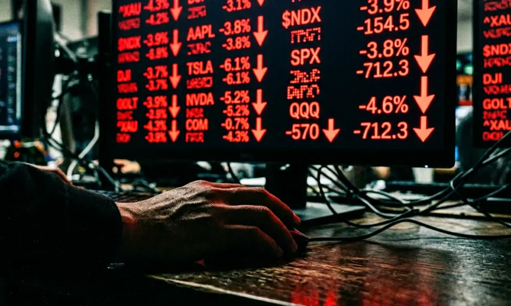 AI stocks sell-off Wall Street June 10 2026