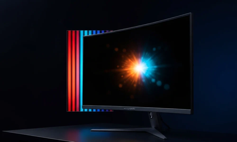 Alienware AW3426DW QD-OLED ultrawide monitor brightness and text clarity upgrades explained.