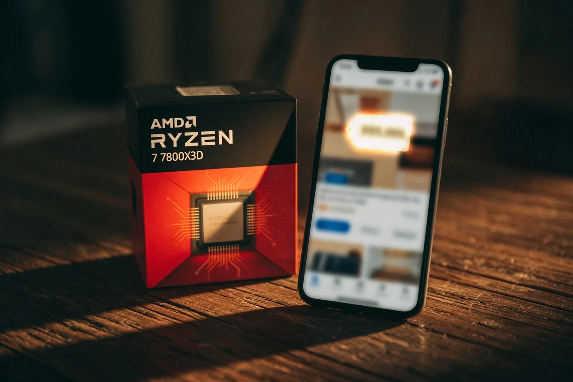 AMD Ryzen 7 5800X3D 10th Anniversary Edition chip