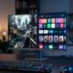 AMZFAST Computex 2026 gaming monitor with Google TV