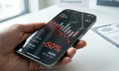Anand Rathi Wealth 50% fall in trading apps explained by 1:1 bonus adjustment.