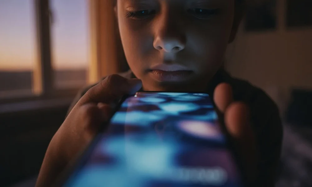Australian under-16 social media ban early study phone