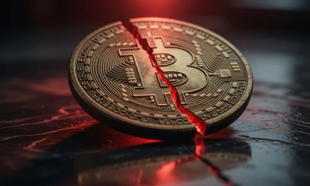 Bitcoin $60,000 support test after bearish breakdown