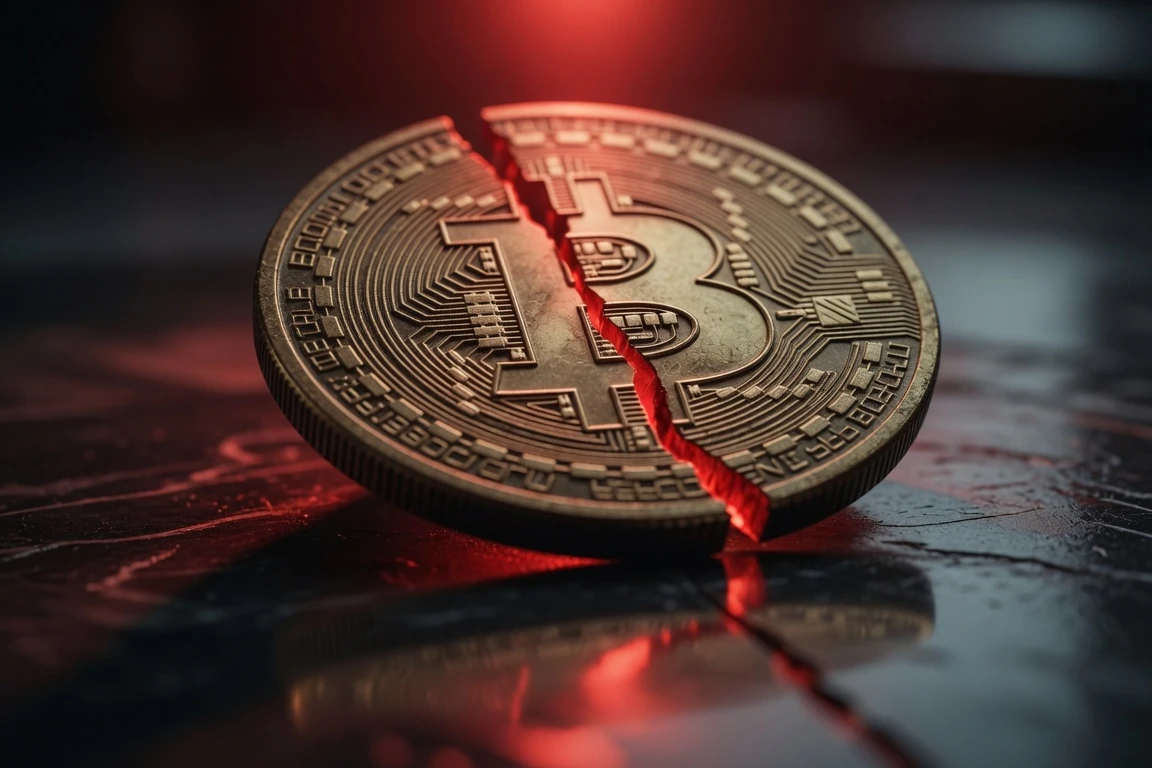 Bitcoin $60,000 support test after bearish breakdown