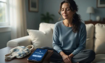 Calm Health app reduces anxiety in uveitis patients
