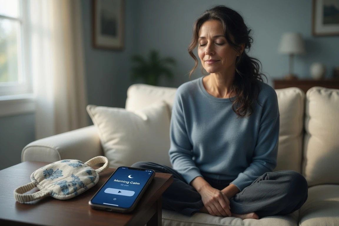Calm Health app reduces anxiety in uveitis patients