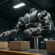 China Post humanoid robots Guangzhou parcel sorting efficiency