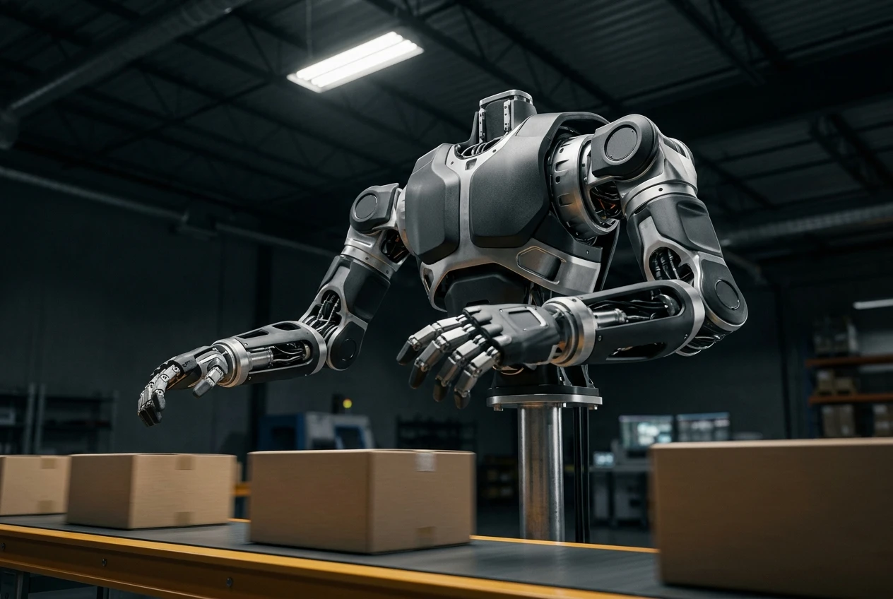 China Post humanoid robots Guangzhou parcel sorting efficiency