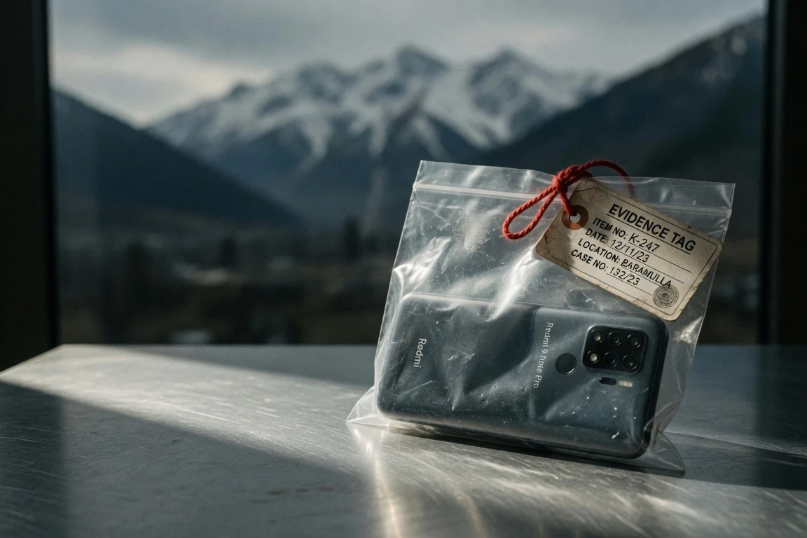CIK raids Kashmir valley seize Redmi phone UAPA