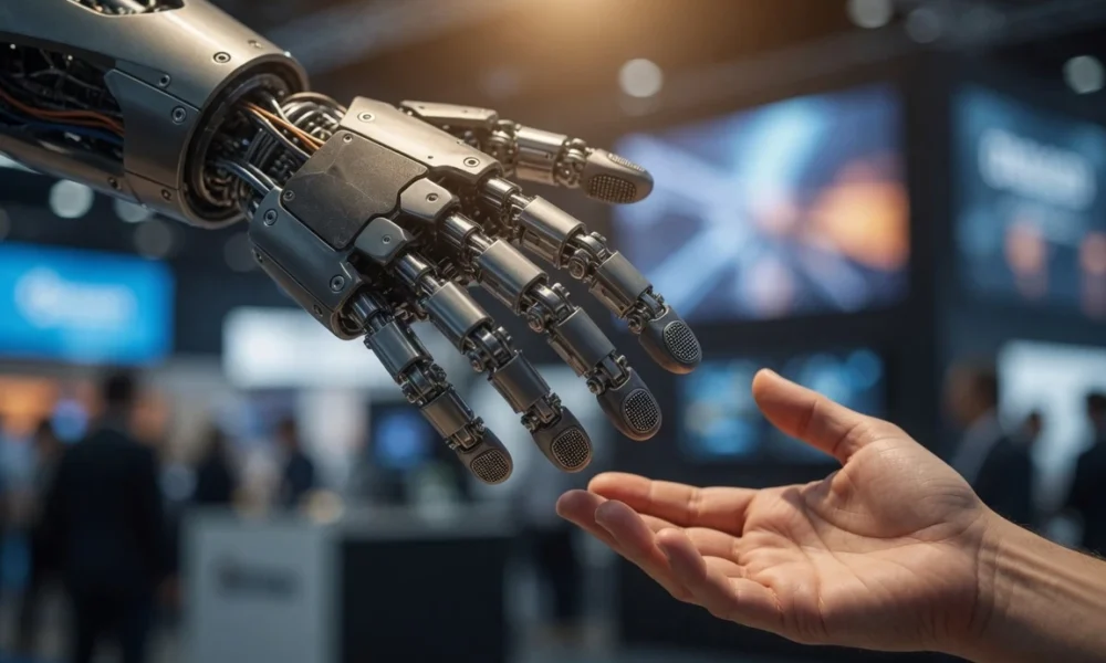 CISCE 2026 AI zone at Beijing supply chain expo
