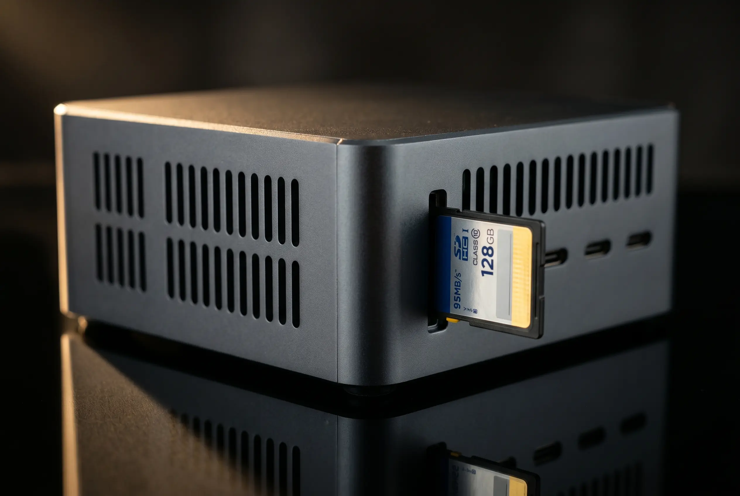 Dell XPS RTX Spark Desktop mini PC SD card reader Computex 2026