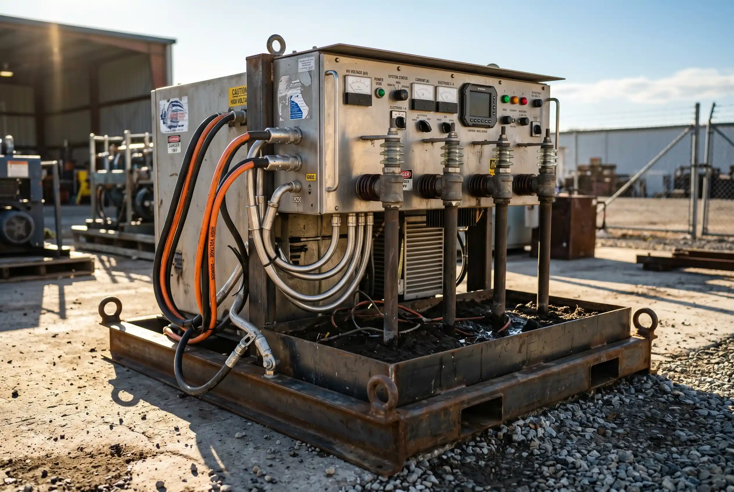 ECT REM pilot system for in-situ PFAS destruction