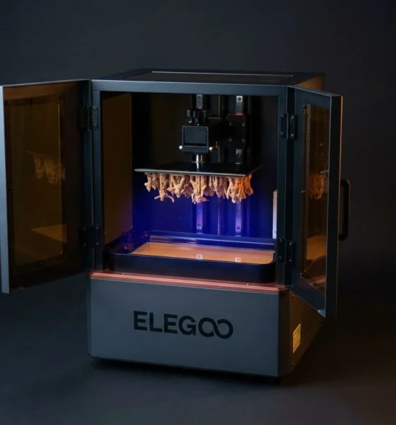 Elegoo Jupiter 2 large format 16K resin 3D printer review