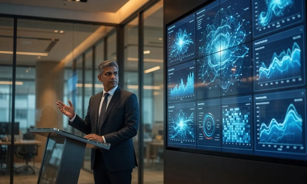 Enterprise AI governance and runtime accountability dashboard