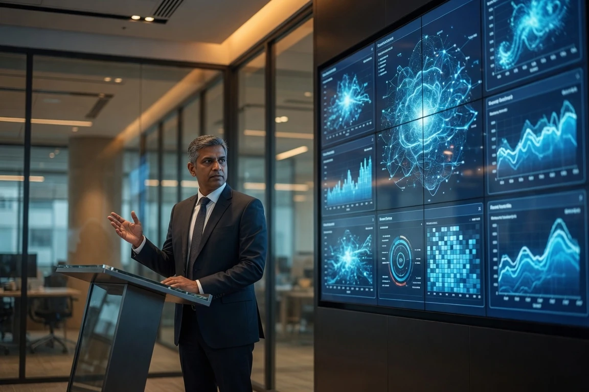 Enterprise AI governance and runtime accountability dashboard