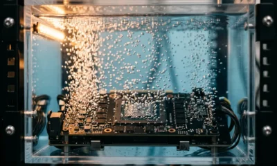 Ferveret nuclear cooling AI data center zero water immersion