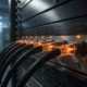 Flyer supercomputer server rack hardware at Wright-Patterson